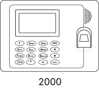 Mesin fingerprint Icon